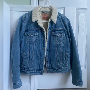 Levi’s Fleece Sherpa Lined Jean Jacket